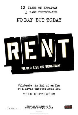 ���ݳ��⣺���ϻ�糡�� Rent: Filmed Live on Broadway�������